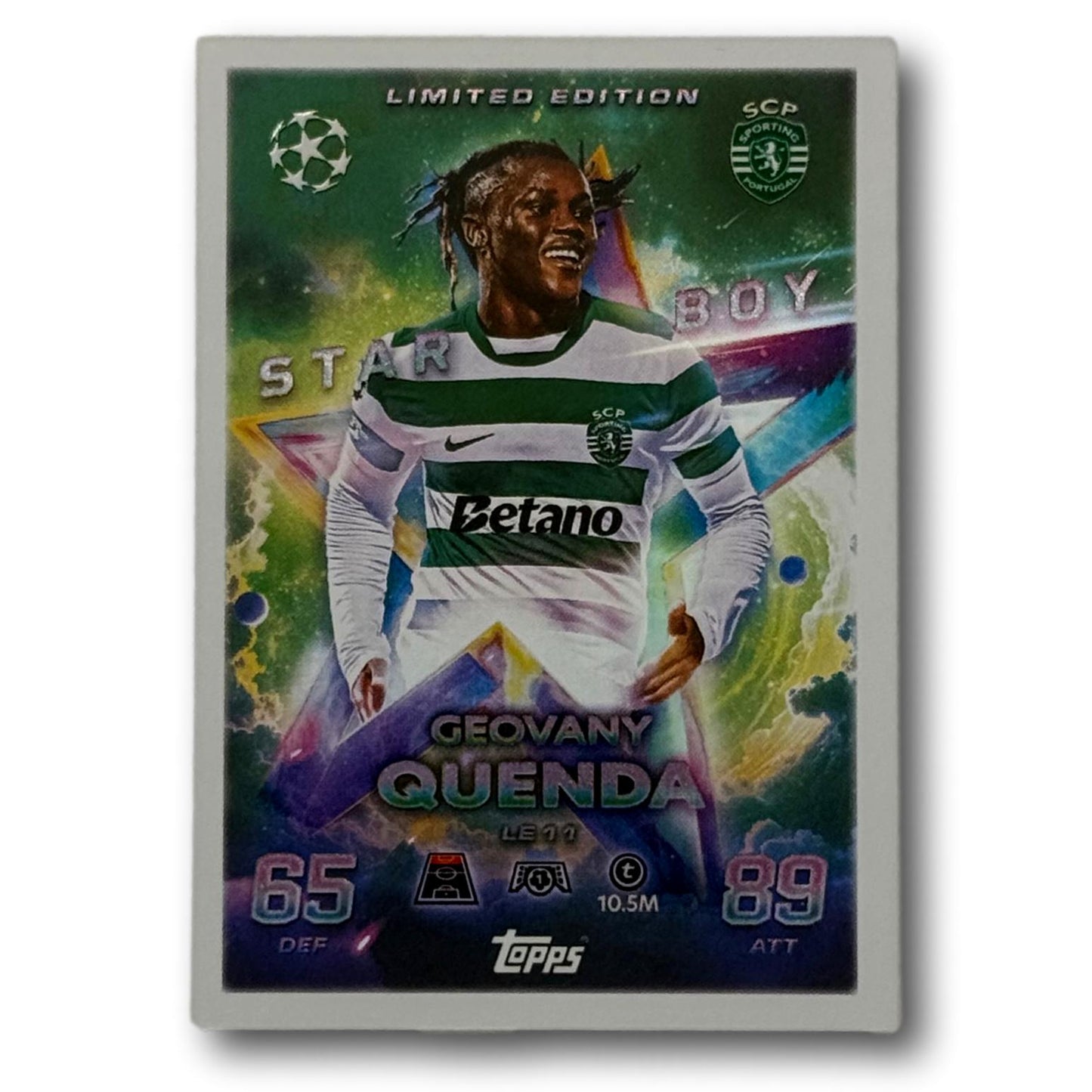 Topps Match Attax 2025/26 - Star Boy Limited Edition - Geovany Quenda