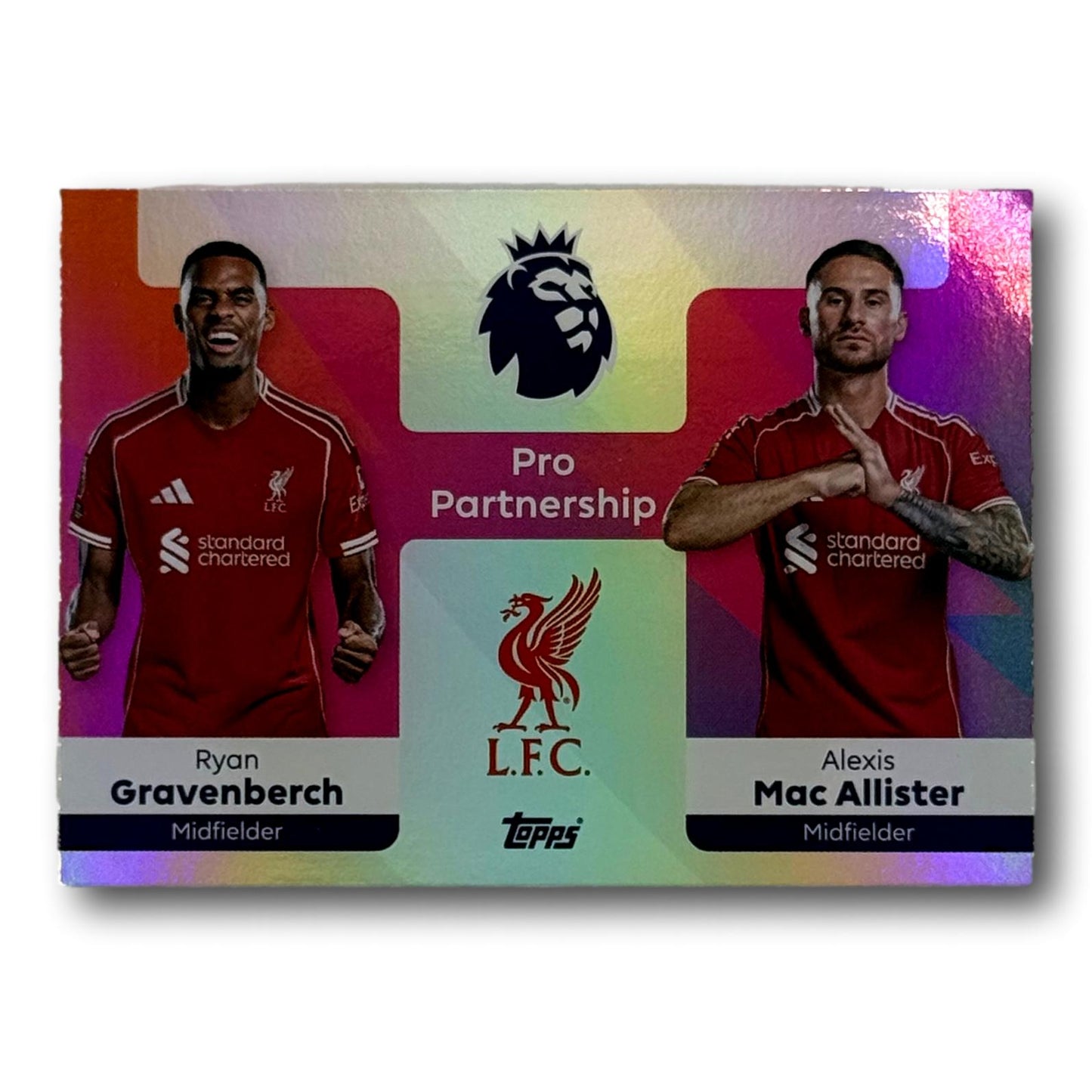 Topps Premier League 2025/26 - Pro Partnership - Ryan Gravenberch / Alexis Mac Allister