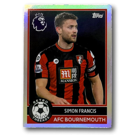 Topps Premier League 2025/26 - Retro Threads - Simon Francis