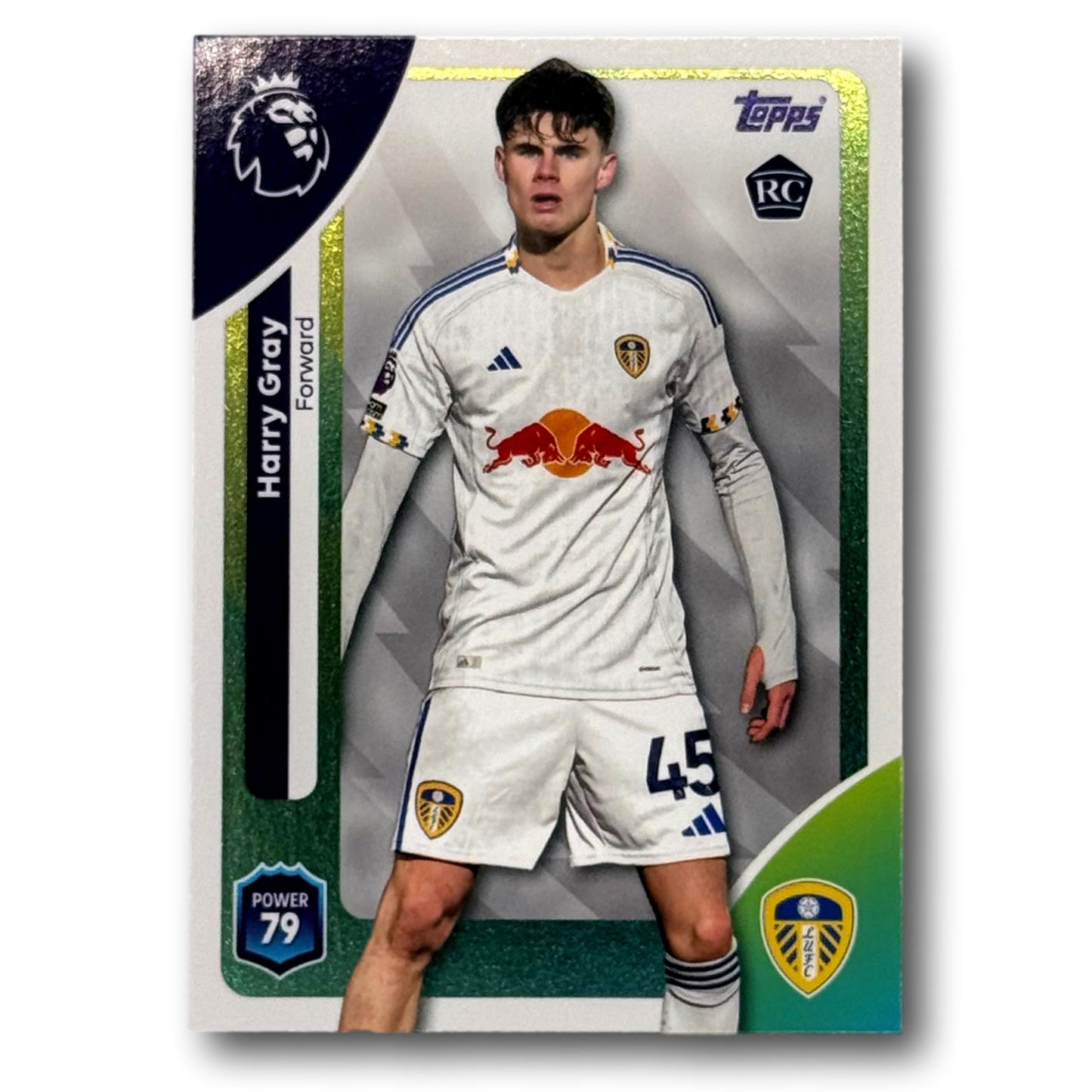 Topps Premier League 2025/26 - Carte de recrue - Harry Gray