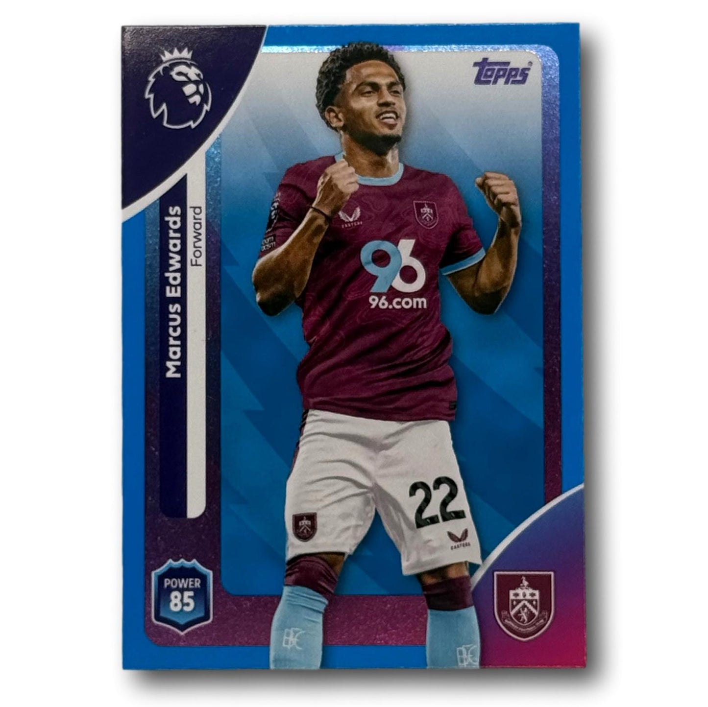 Topps Premier League 2025/26 - Blue Parallel - Marcus Edwards