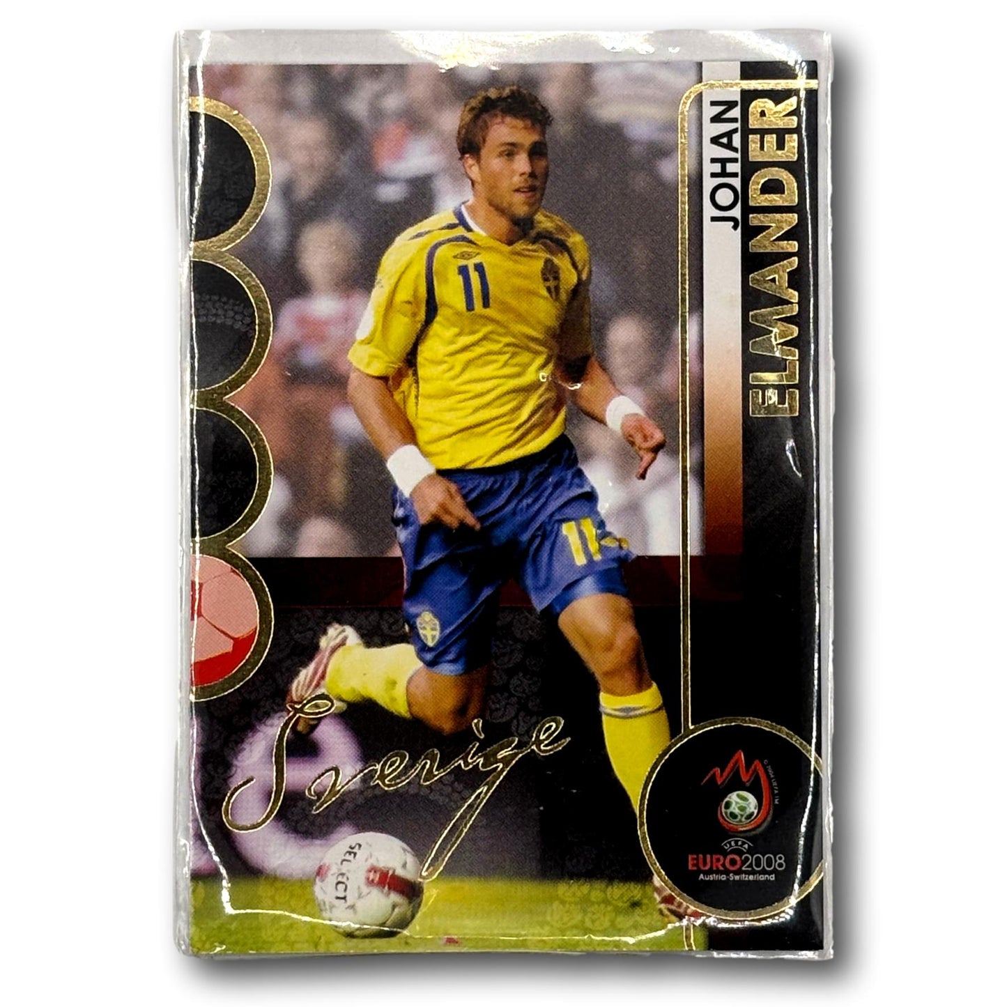 UEFA Euro 2008 - Carte en Or - Johan Elmander