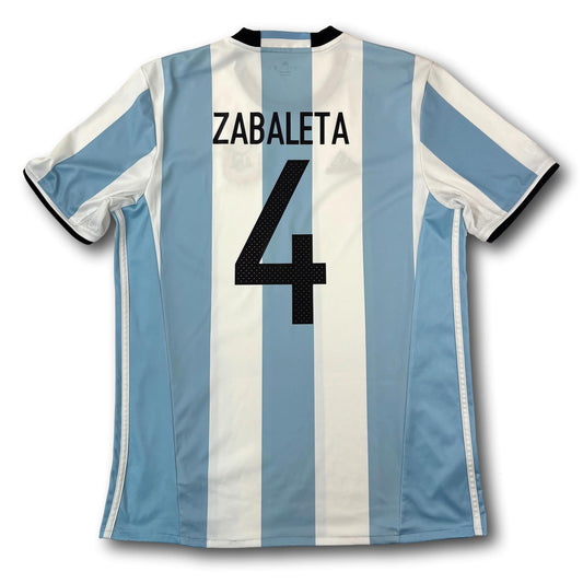 Argentine - 2016-17 - Domicile - L - adidas - Zabaleta #4