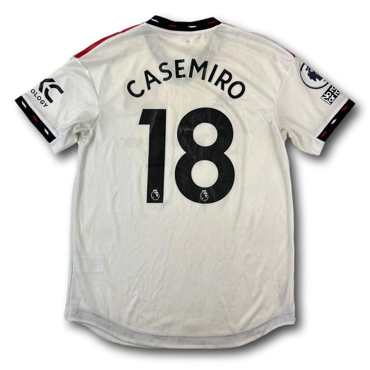 Manchester United - Saison 2022-2023 - Extérieur - M - adidas - Casemiro n° 18