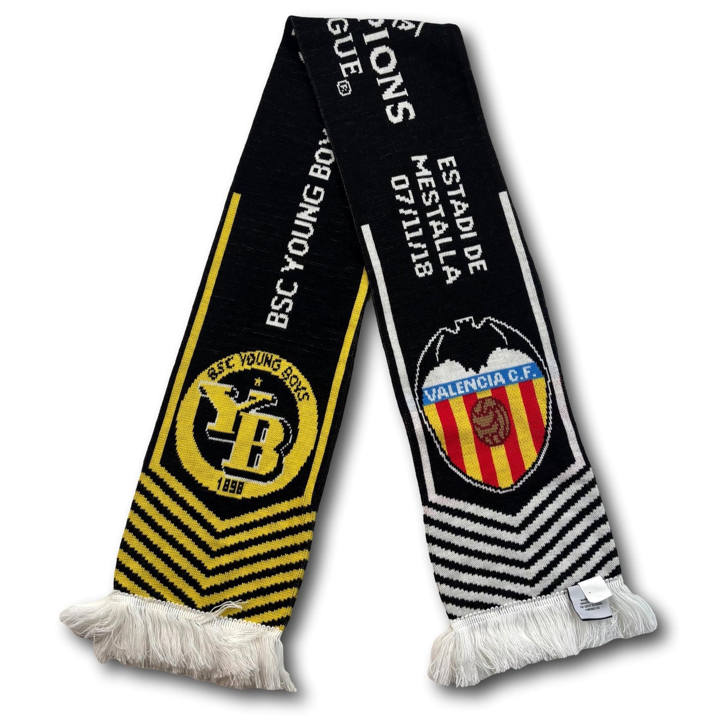 BSC Young Boys / Valencia CF - UEFA Champions League 2018 - Fanschal