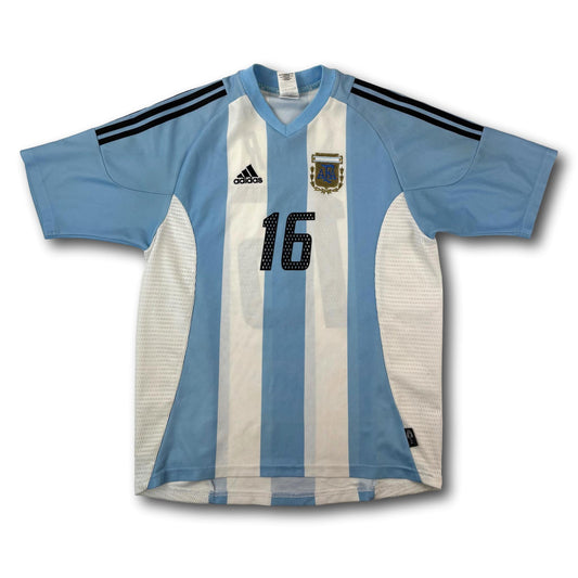 Argentine - 2002-04 - Domicile - M - adidas - Aimar #16