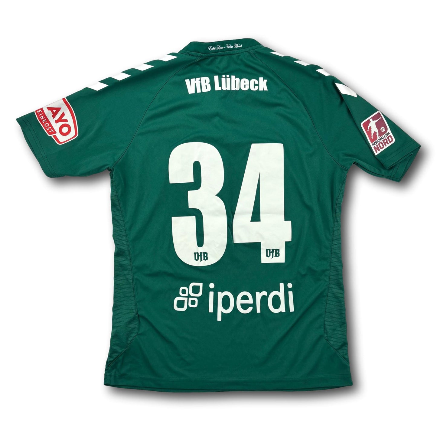 VfB Lübeck - 2021-22 - Matchworn - Domicile - M - Hummel - #34