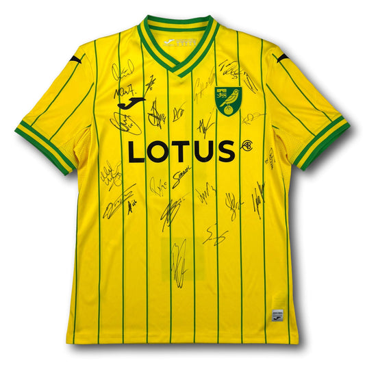 Norwich City - 2022-23 - Home - M - Joma - #11 - signed