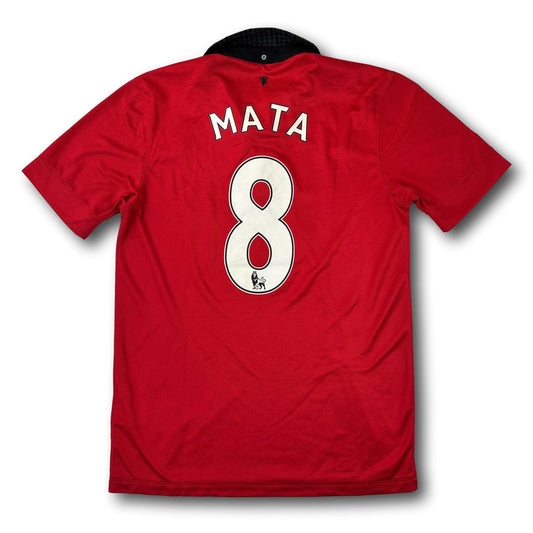 Manchester United - 2013-14 - Domicile - Taille S - Nike - Mata n° 8