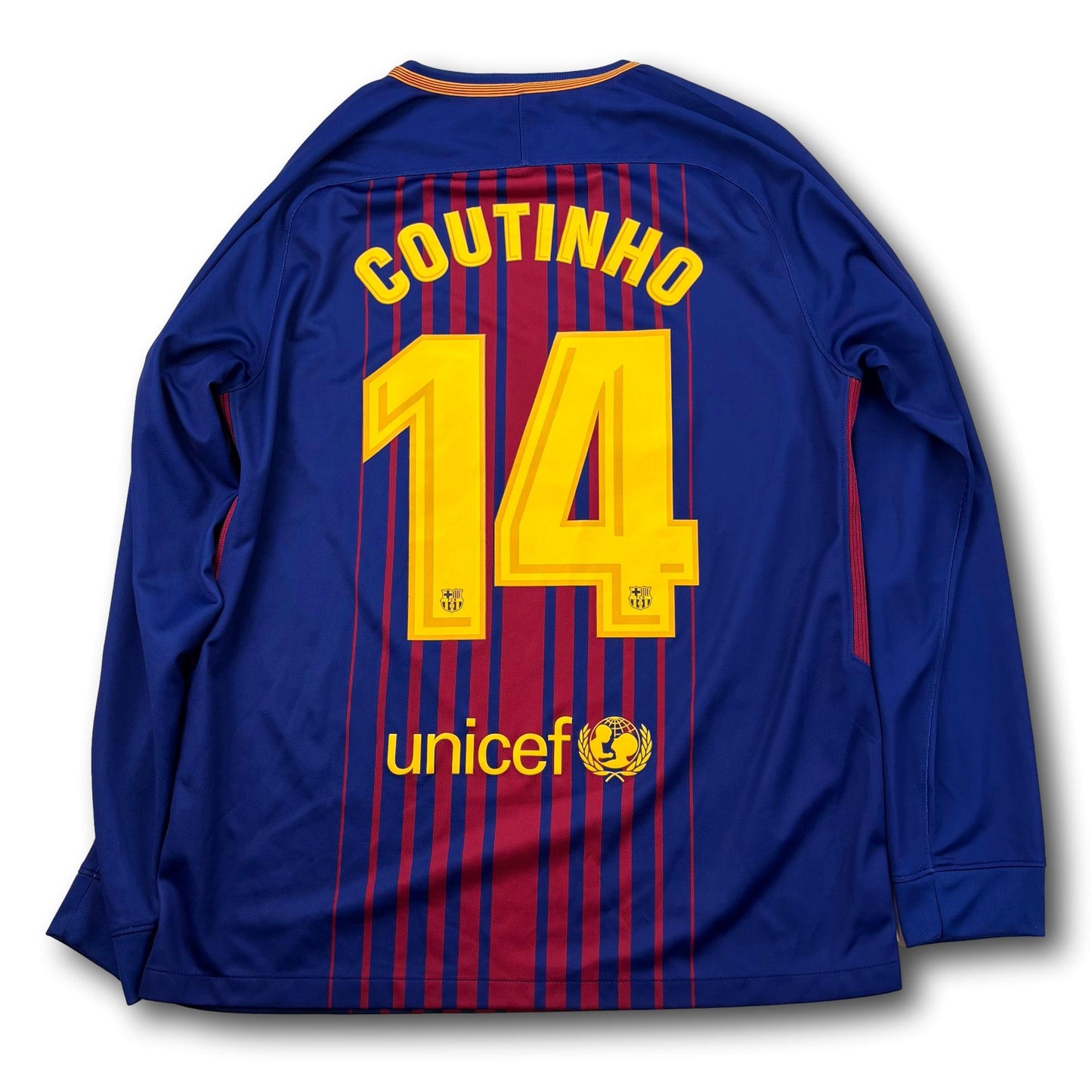 FC Barcelone - 2017-18 - Domicile - M - Nike - Coutinho #14