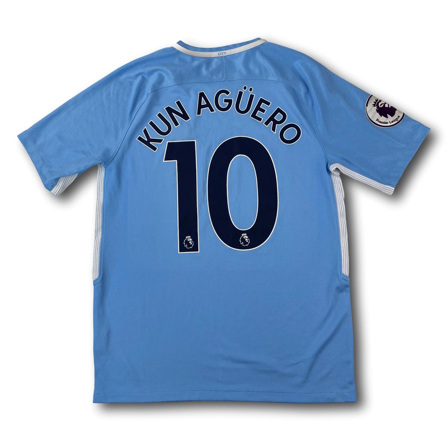 Manchester City - 2017-18 - Domicile - M - Nike - Kun Aguero n°10