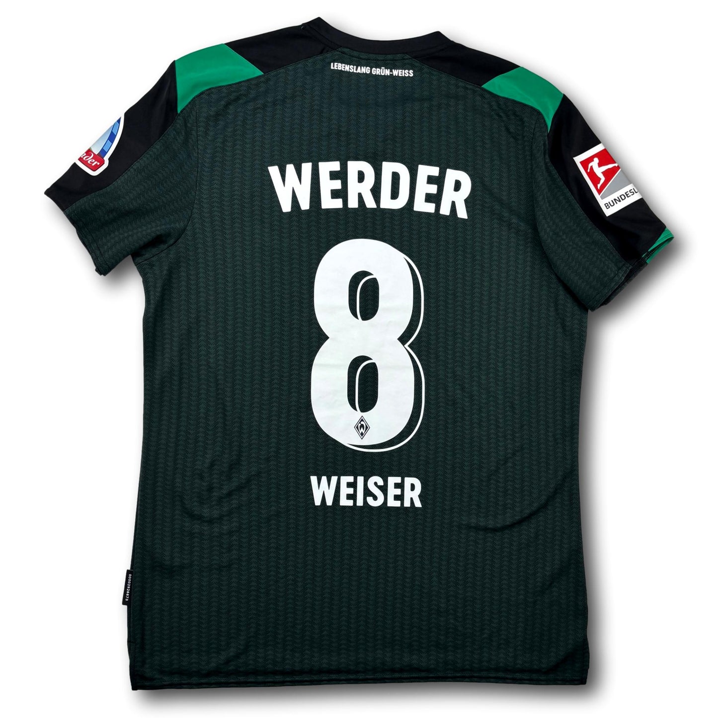 Werder Bremen - 2021-22 - Matchworn - Third - L - Umbro - Weiser #8