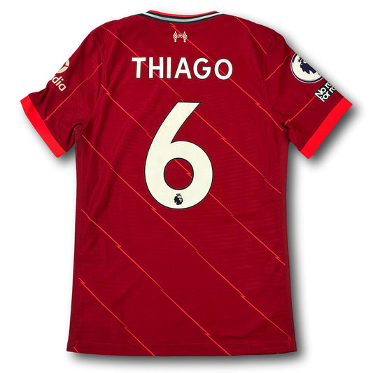 Liverpool FC - Saison 2021-2022 - Domicile - Taille S - Nike - Thiago n°6