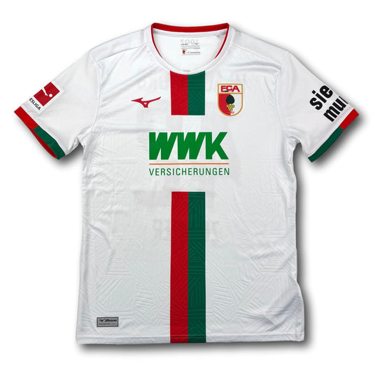 FC Augsburg - 2023-24 - Matchworn - Home - XL - Mizuno - Tenth #42