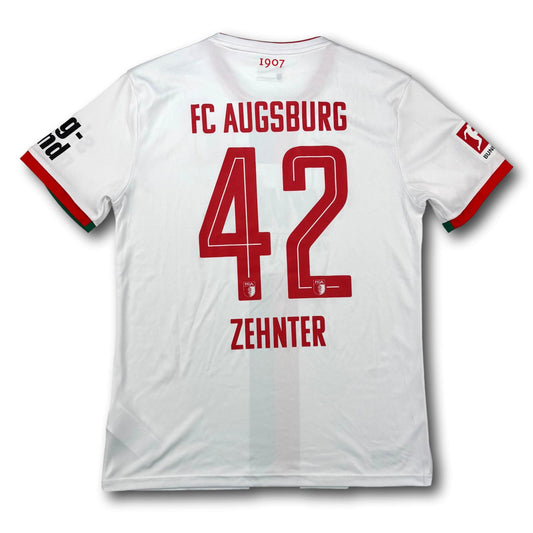 FC Augsburg - 2023-24 - Matchworn - Home - XL - Mizuno - Tenth #42