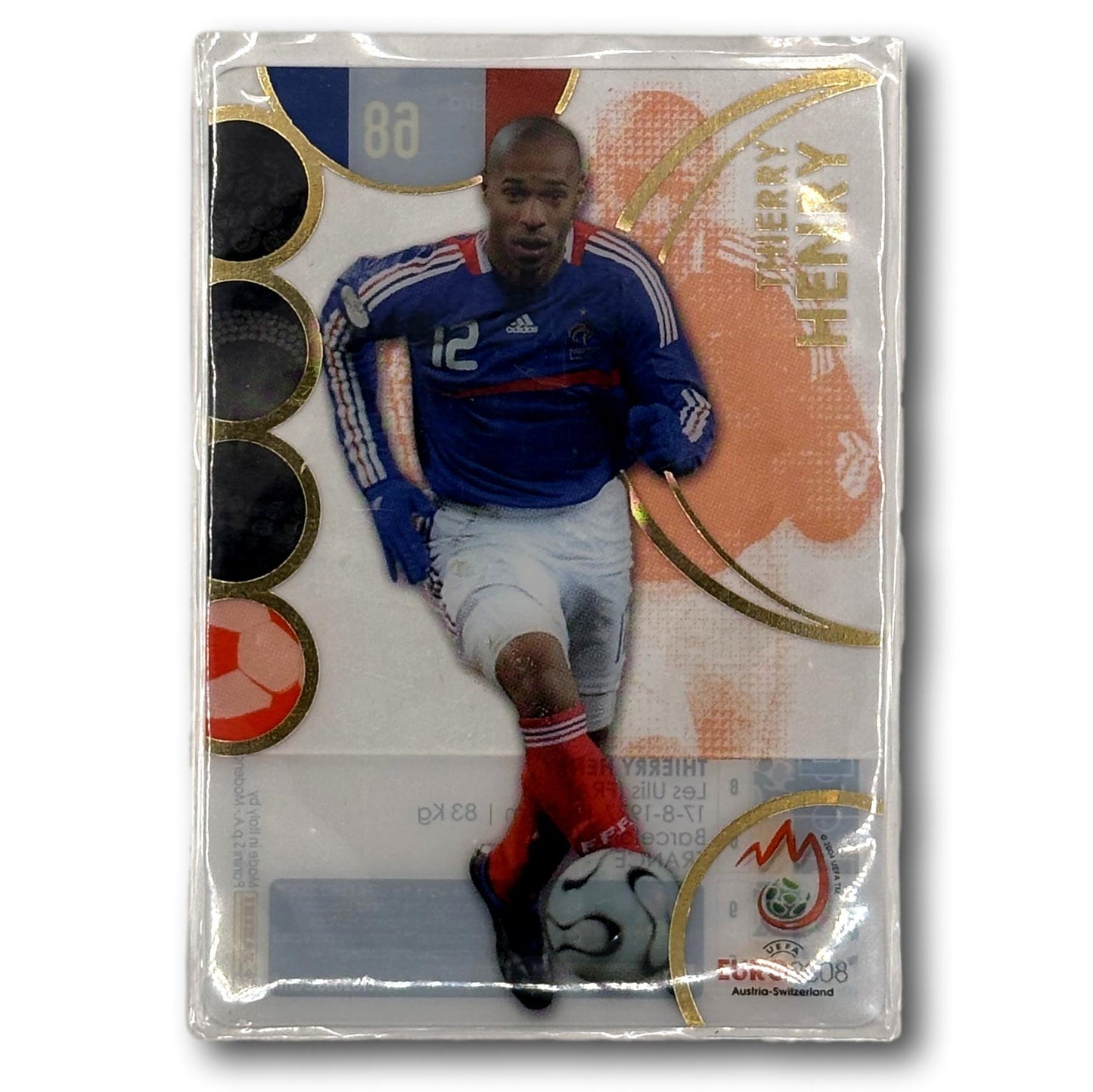 UEFA Euro 2008 - Carte Ultra Or - Thierry Henry