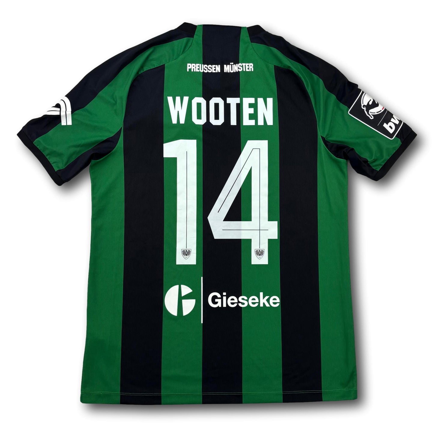 FC Preussen Münster - 2023-24 - Matchworn - Domicile - L - Jako - Wooten #14