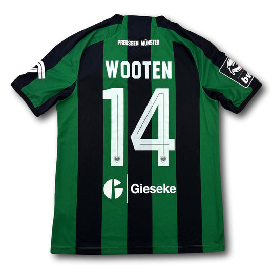FC Preussen Münster - 2023-24 - Matchworn - Domicile - L - Jako - Wooten #14