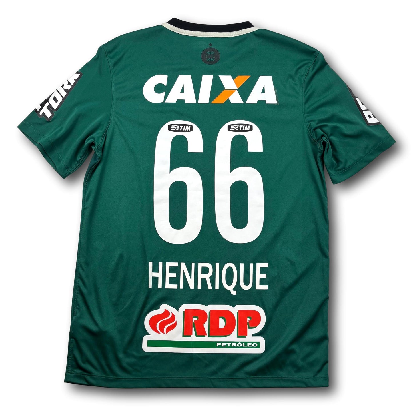 Coritiba Foot Ball Club - 2015 - Préparé pour le match - Quatrième - M - Nike - Henrique #66