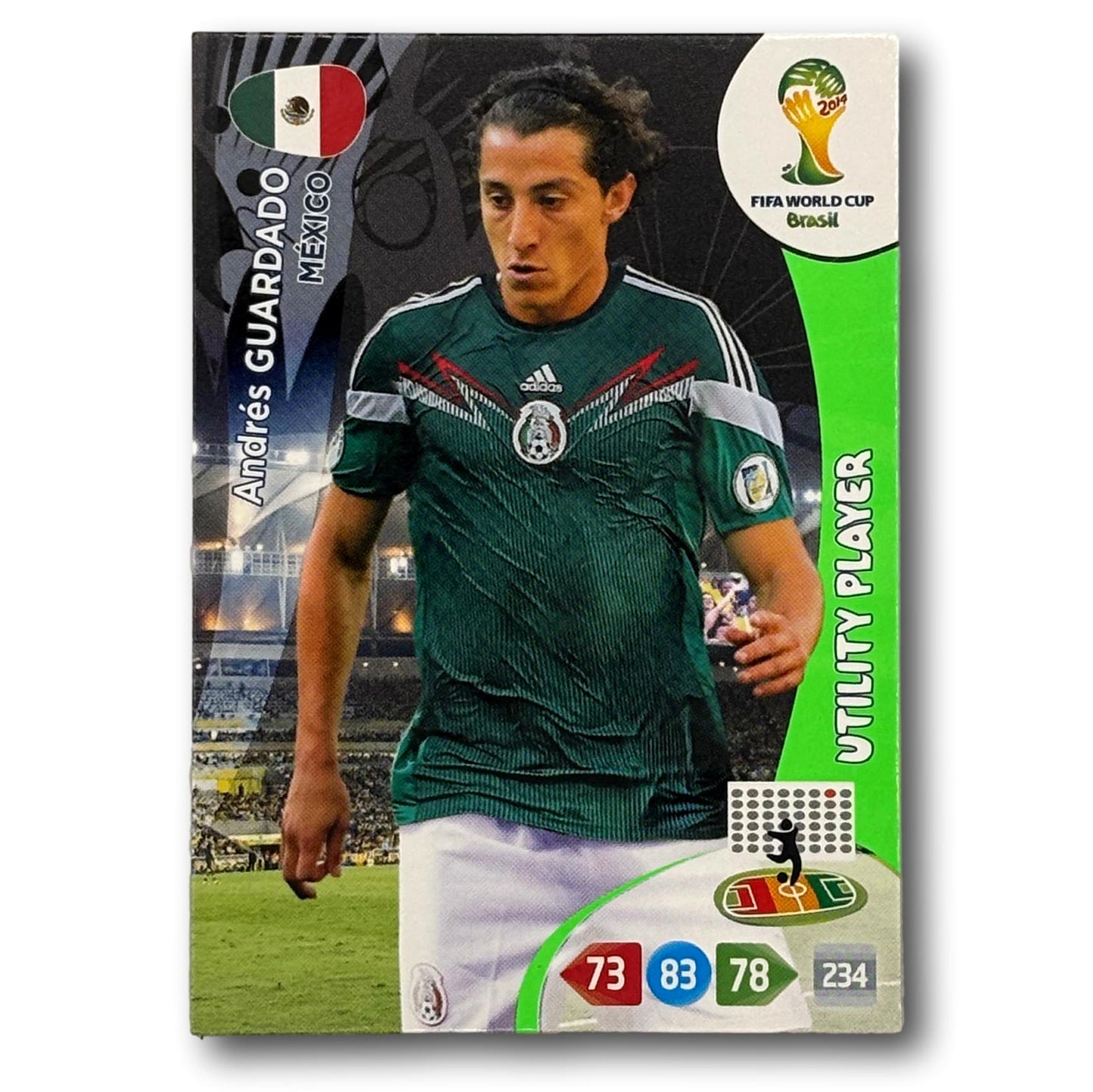 Adrenalyn FIFA World Cup 2014 - Utility Player - Andrès Guardado