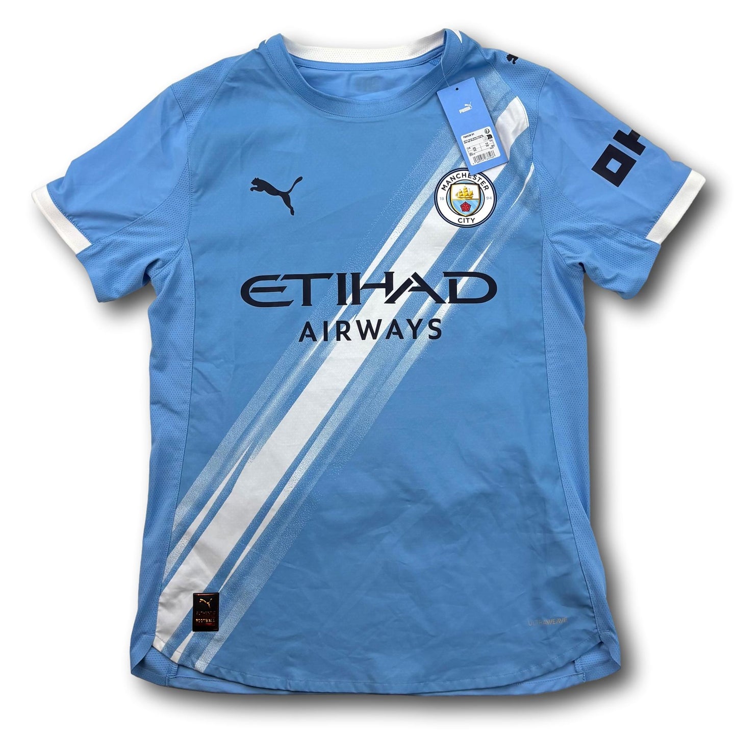 Manchester City - 2025-26 - Authentique - Domicile - XS - Puma - Cherki #10