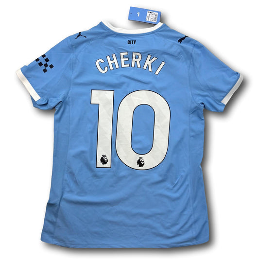 Manchester City - 2025-26 - Authentic - Home - XS - Puma - Cherki #10