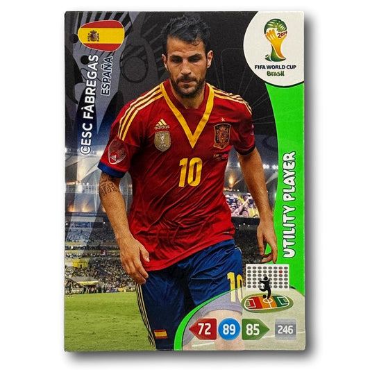 Adrenalyn FIFA World Cup 2014 - Utility Player - Cesc Fabregas