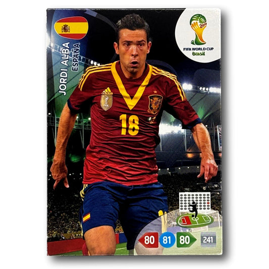 Adrenalyn FIFA World Cup 2014 - Jordi Alba