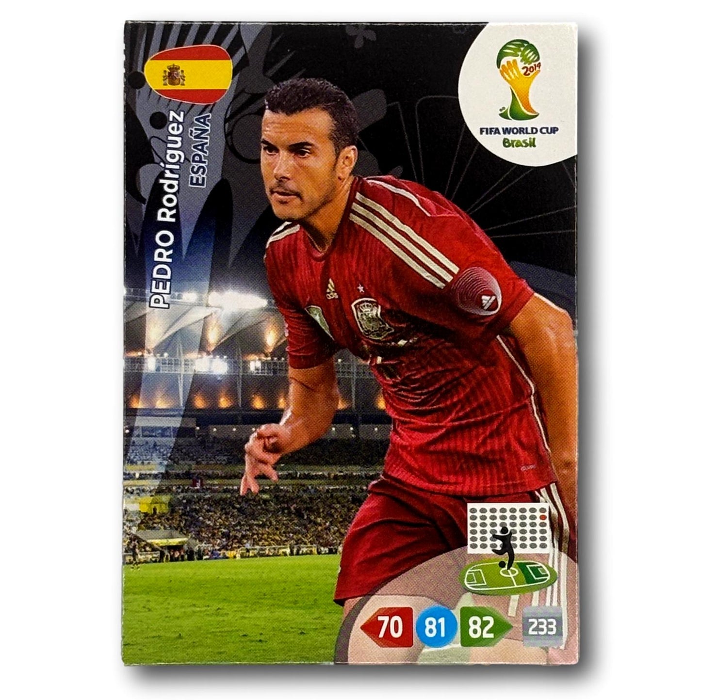 Adrenalyn FIFA World Cup 2014 - Pedro Rodriguez
