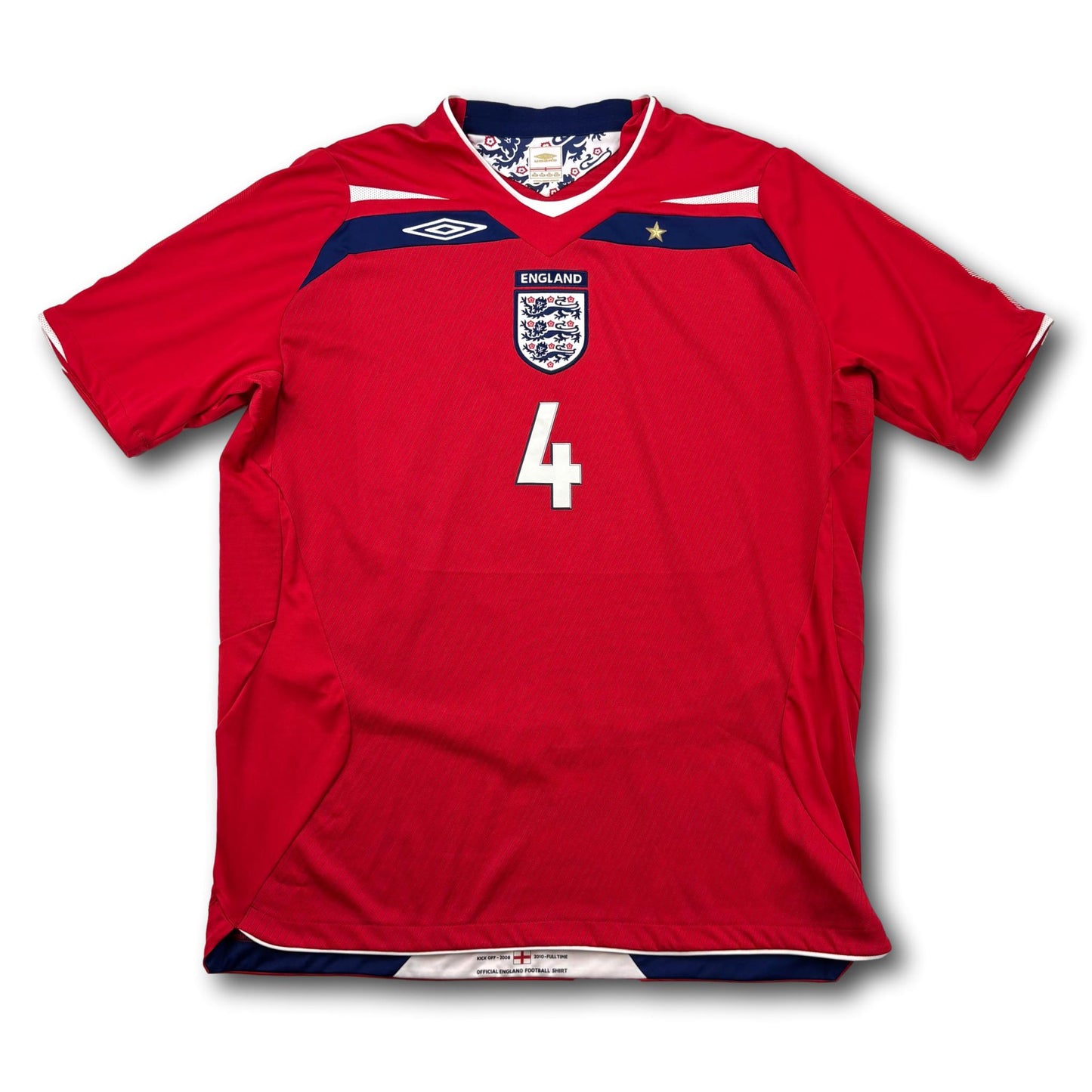 Angleterre - 2008-10 - Extérieur - XL - Umbro - Gerrard #4
