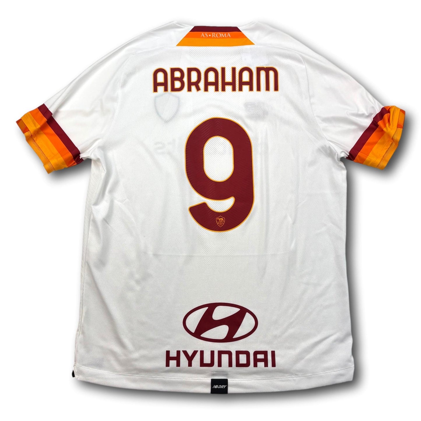 AS Roma - 2021-22 - Extérieur - XL - New Balance - Abraham #9