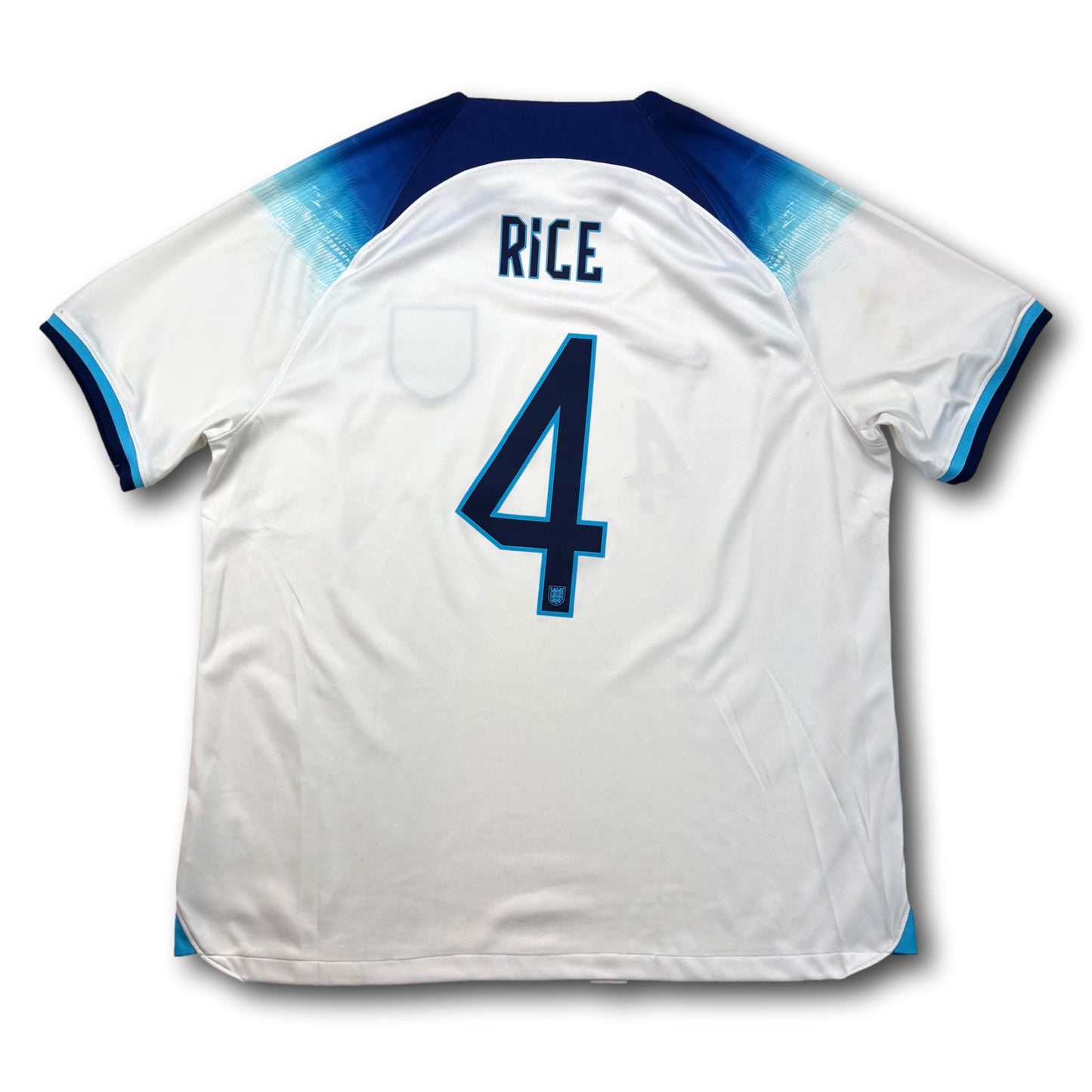 Angleterre - 2022 - Domicile - XL - Nike - Rice #4