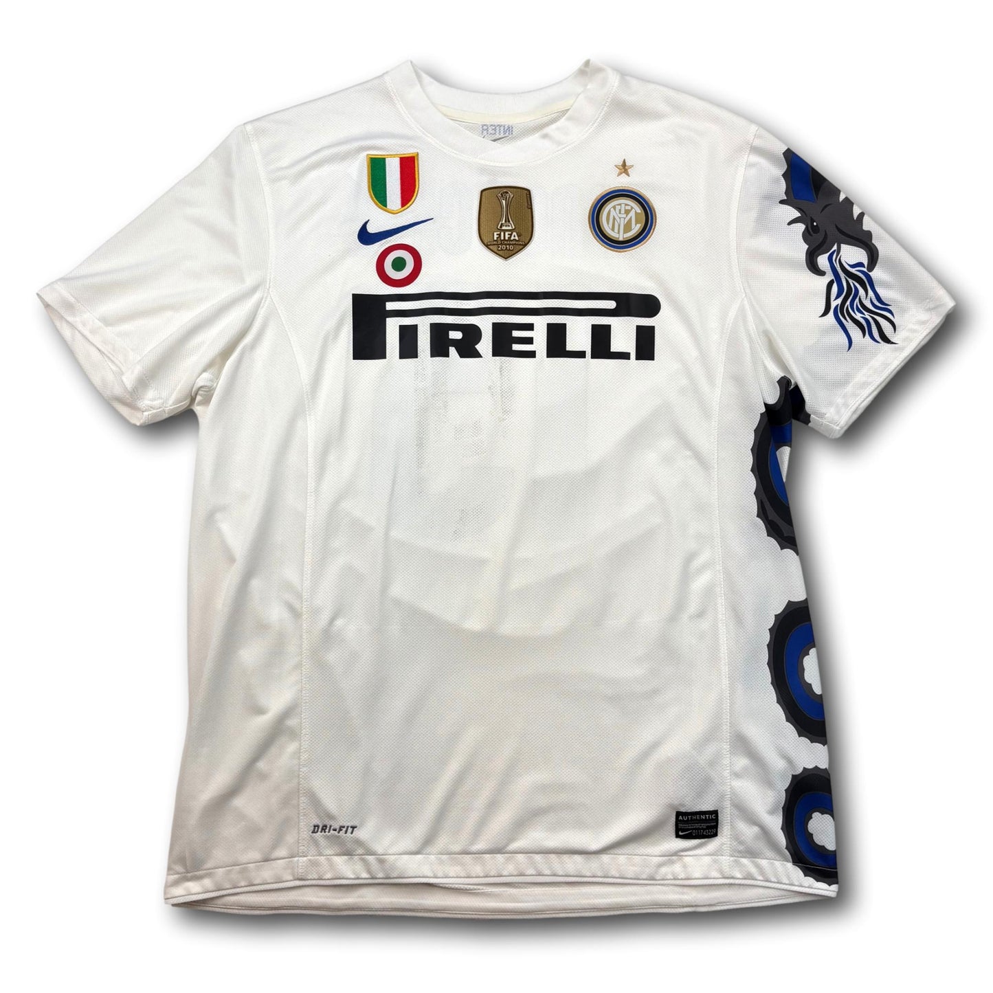 Inter Milan - 2010-11 - Extérieur - XL - Nike - Ranocchia #15