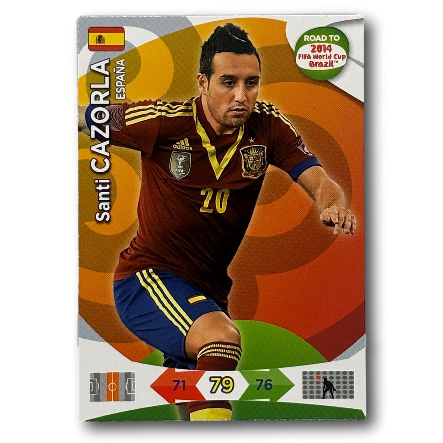 Adrenalyn Road to World Cup 2014 - Santi Cazorla
