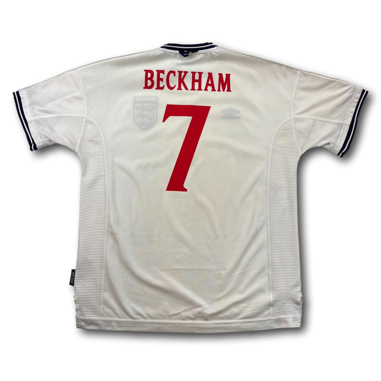 Angleterre - 1999-2001 - Domicile - XL - Umbro - Beckham #7