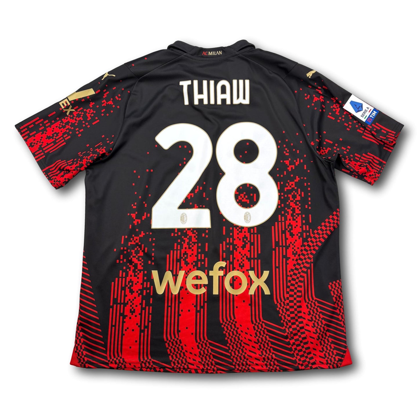 AC Milan x KOCHÉ - 2022-23 - Quatrième - XL - Puma - Thiaw #28