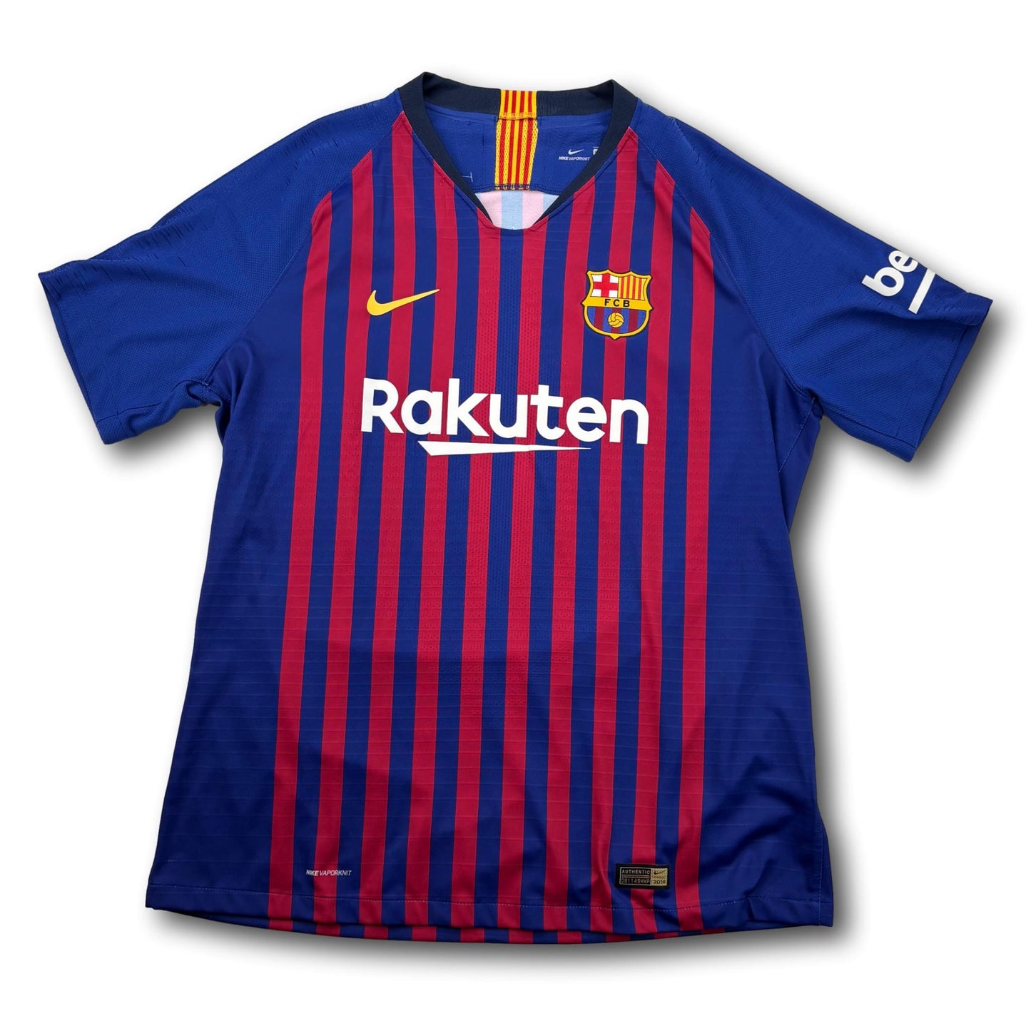 FC Barcelone - 2018-19 - Authentique - Domicile - XL - Nike - Messi #10