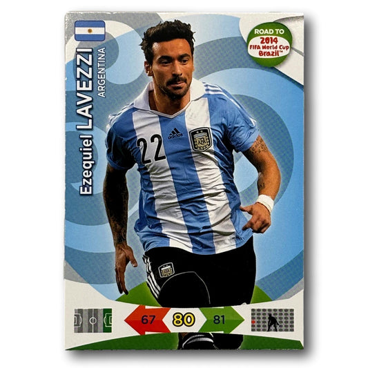 Adrenalyn Road to World Cup 2014 - Ezequiel Lavezzi