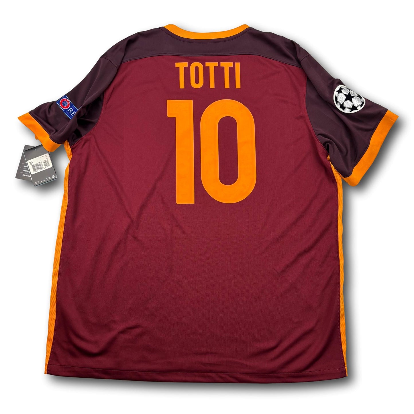 AS Roma - 2015-16 - Domicile - XXL - Nike - Totti #10