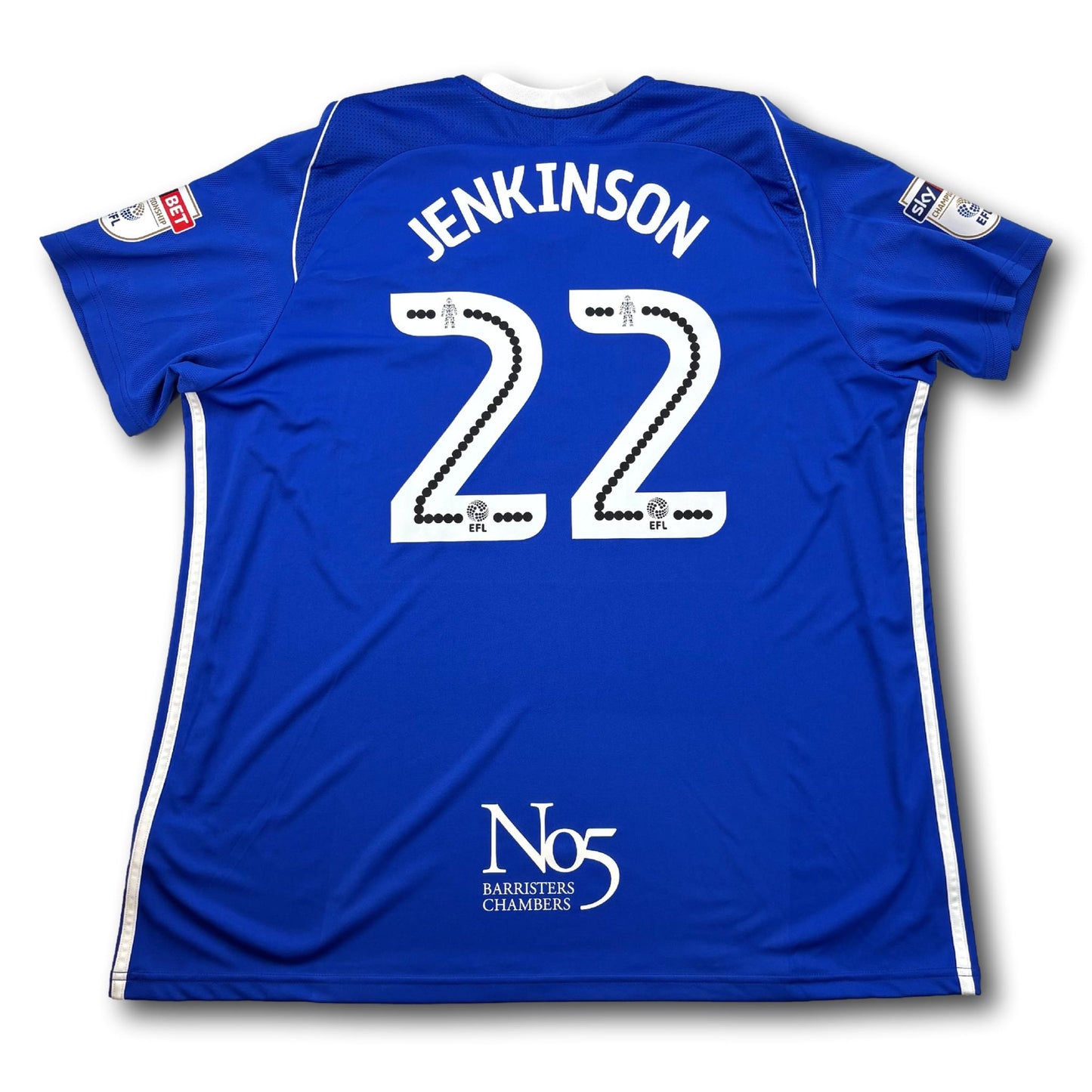 Birmingham City - 2017-18 - Domicile - XXL - adidas - Jenkinson #22