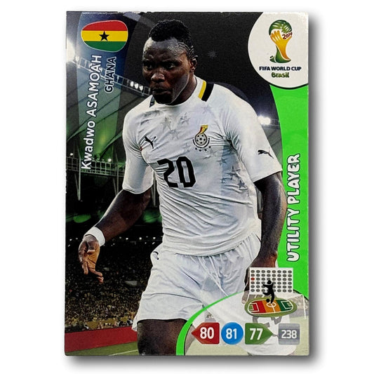 Adrenalyn FIFA World Cup 2014 - Utility Player - Kwadwo Asamoah