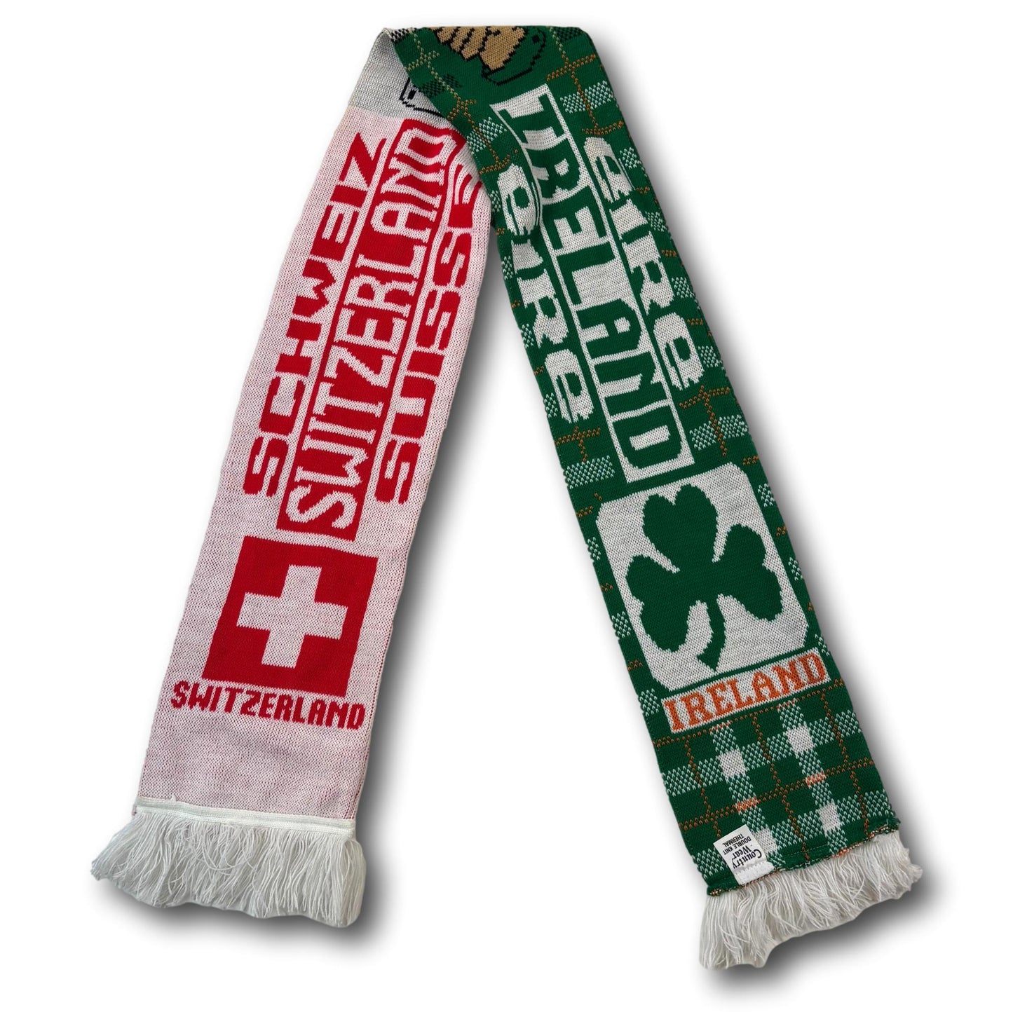 Schweiz / Irland - Fanschal