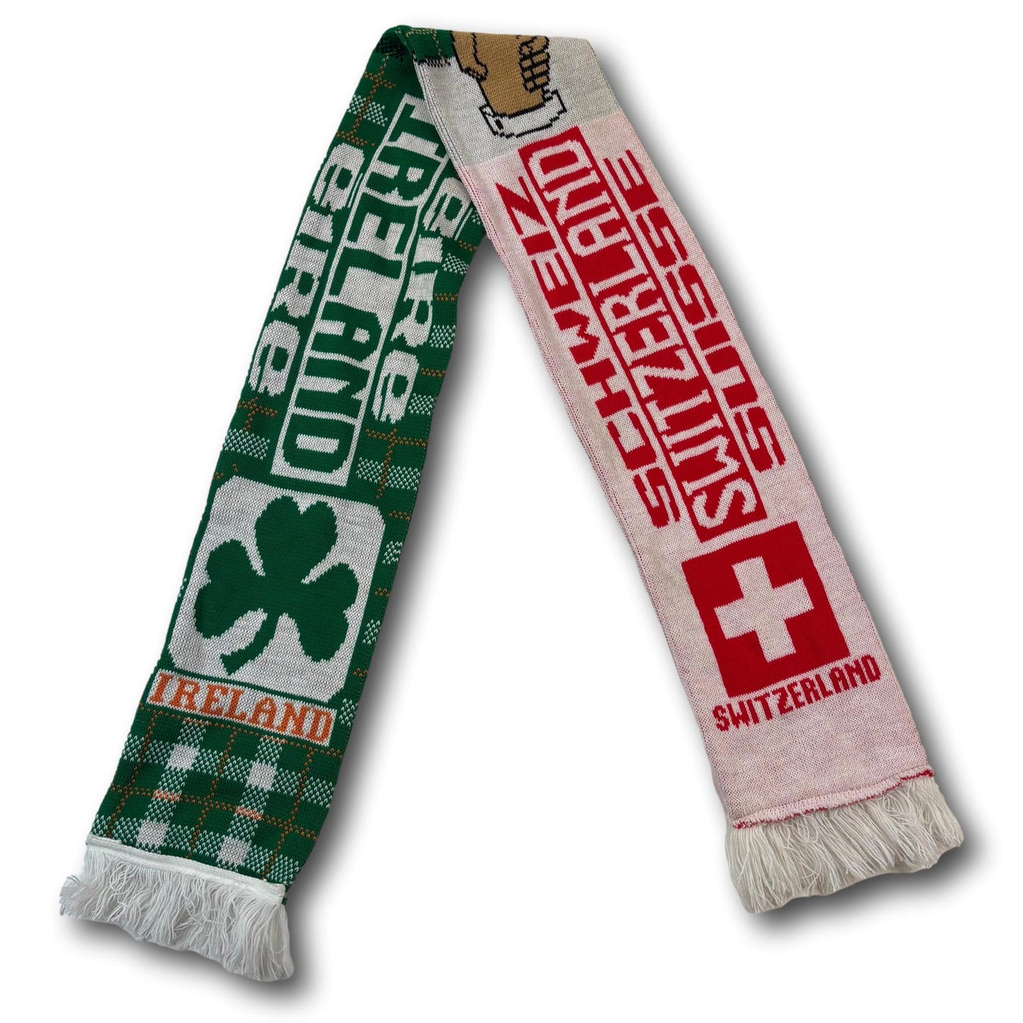 Schweiz / Irland - Fanschal