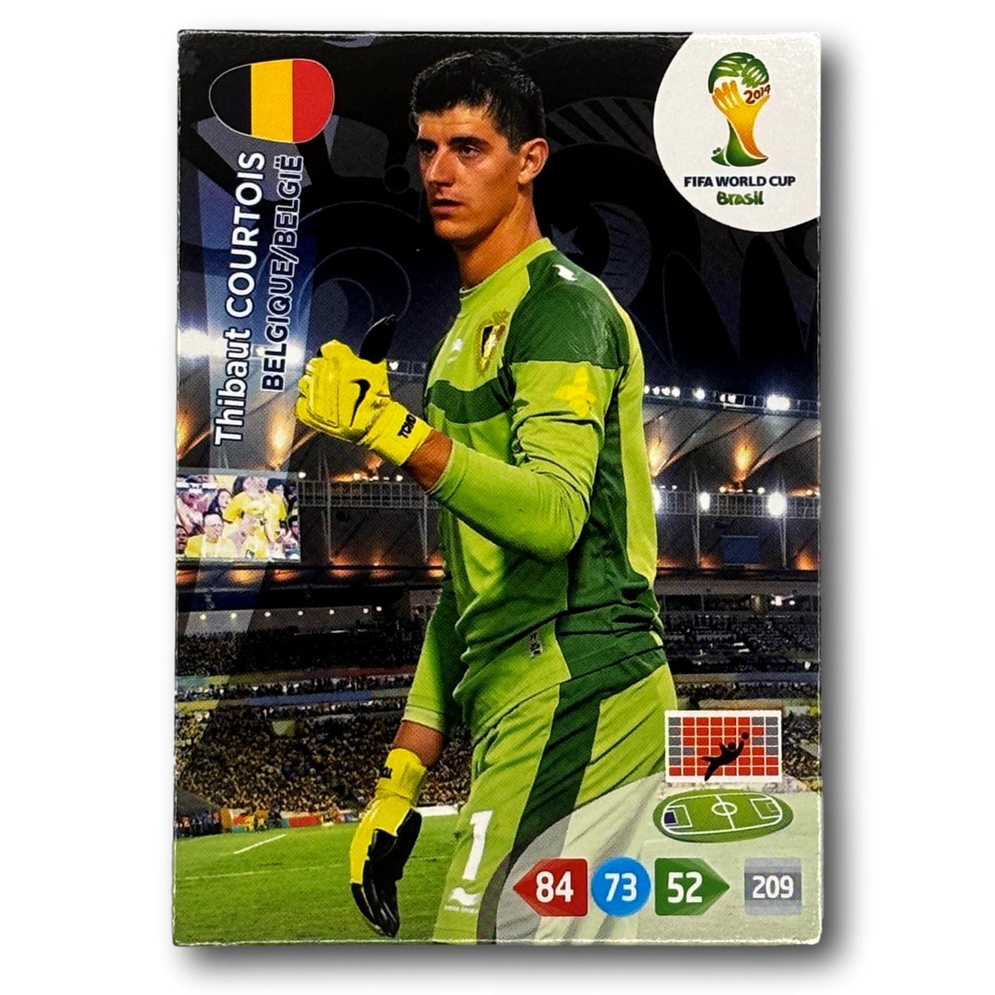 Adrenalyn FIFA World Cup 2014 - Thibaut Courtois