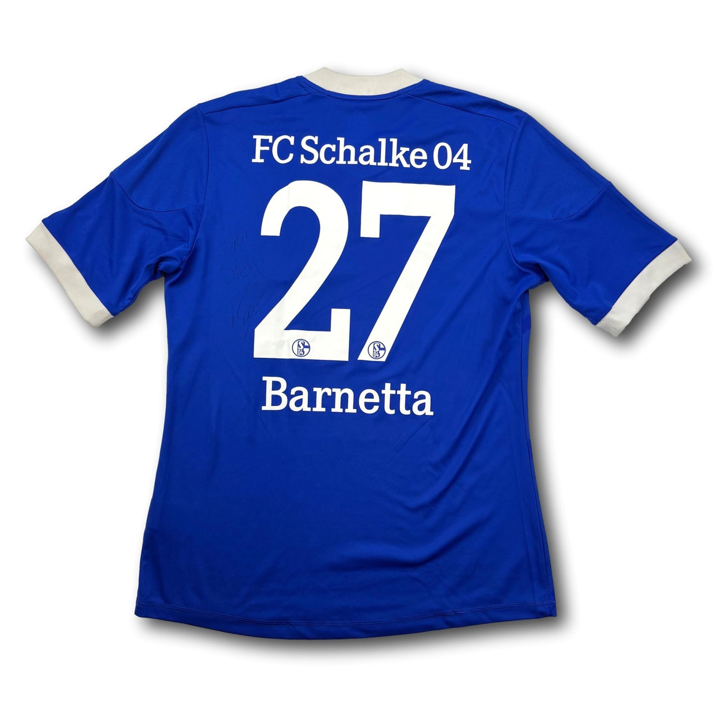 FC Schalke 04 - 2012-14 - Home - M - adidas - Barnetta #27