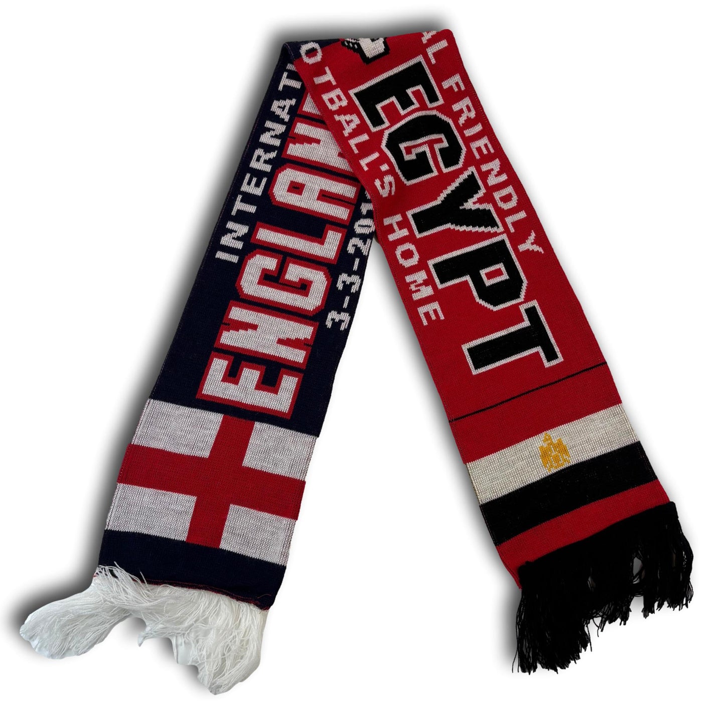 England / Egypt - International Friendly 2010 - Fan Scarf