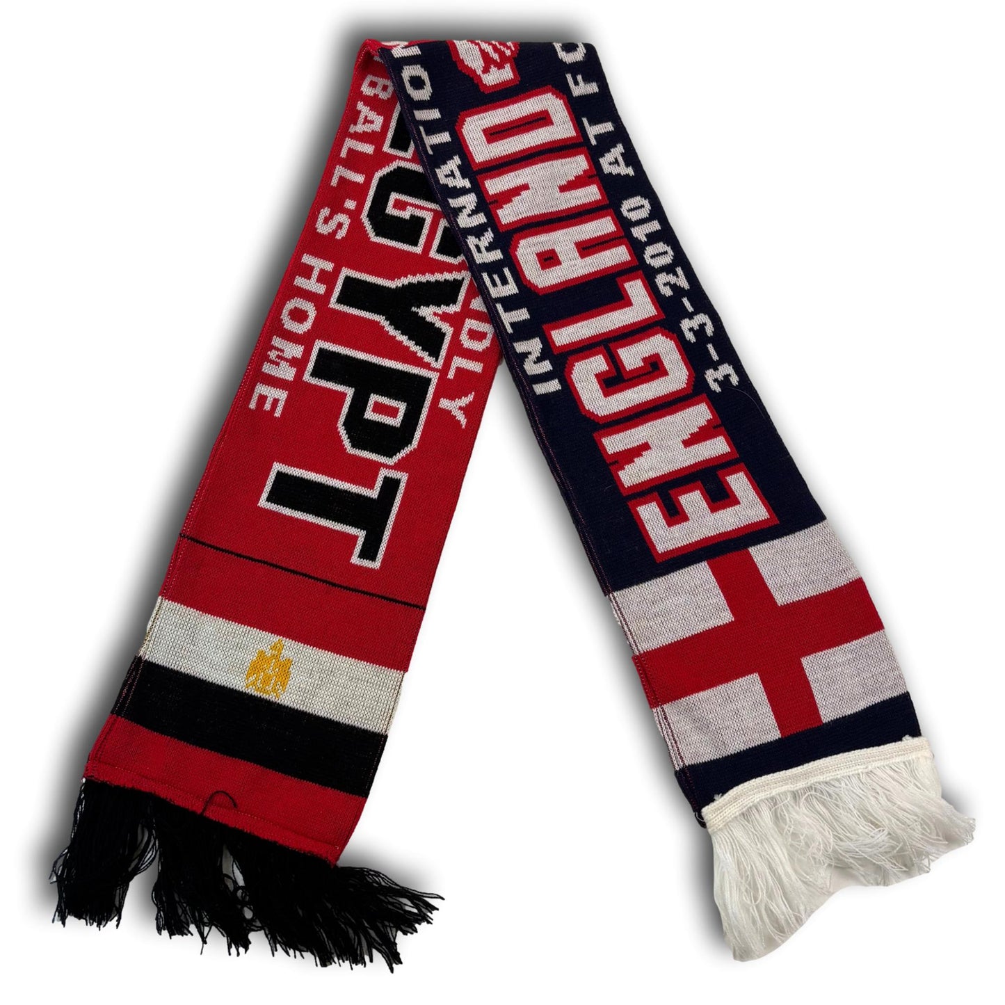 England / Egypt - International Friendly 2010 - Fan Scarf
