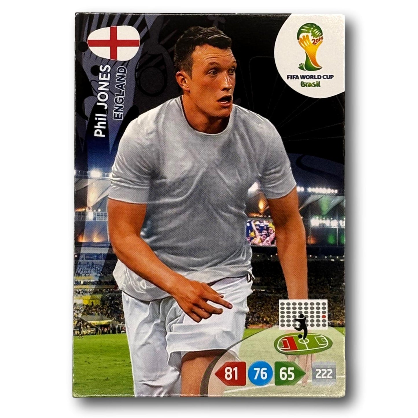Adrenalyn FIFA World Cup 2014 - Phil Jones