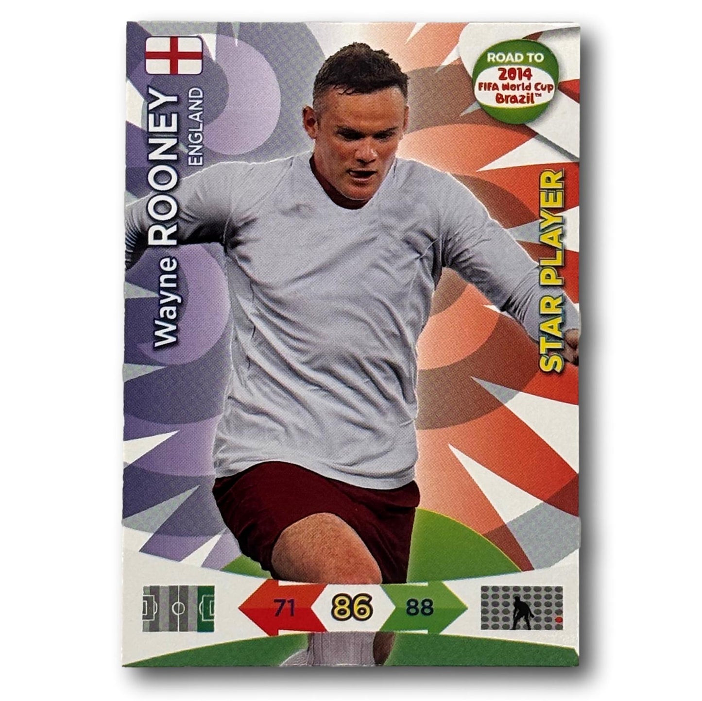 Adrenalyn Road to World Cup 2014 - Joueur vedette - Wayne Rooney