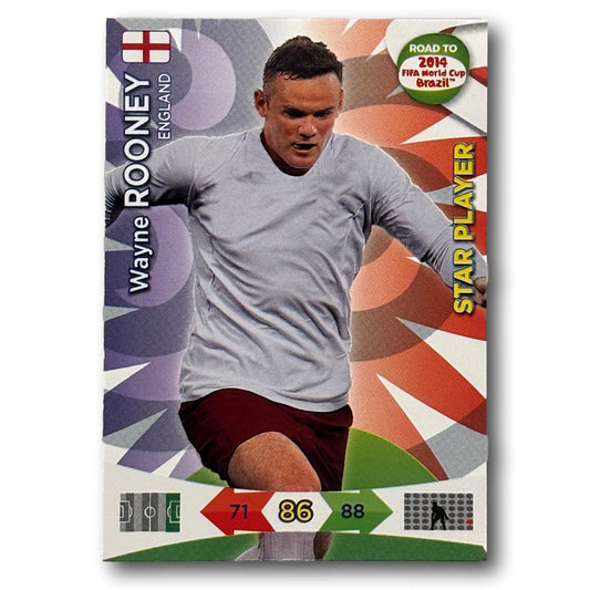 Adrenalyn Road to World Cup 2014 - Star Player - Wayne Rooney